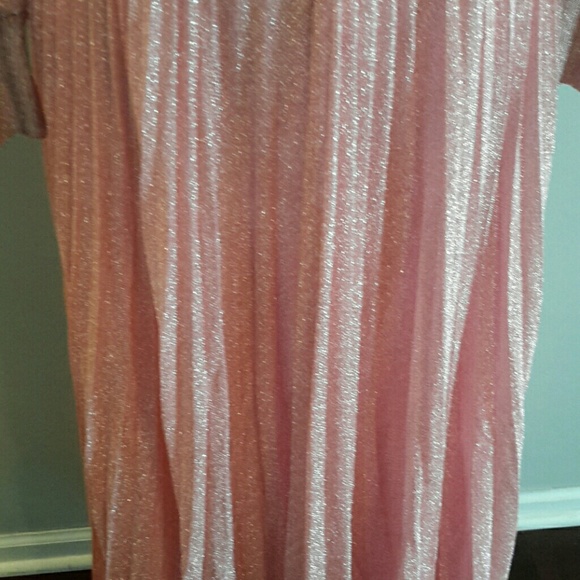 A A AMAZING vintage pink shimmer maxi - Picture 3 of 4