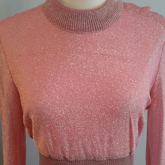 A A AMAZING vintage pink shimmer maxi - Picture 4 of 4