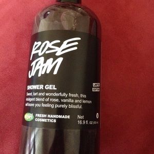 LUSH Rose Jam shower gel **limited edition**