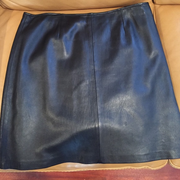Style And Co leather skirt