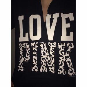 Love Pink Pullover Hoodie