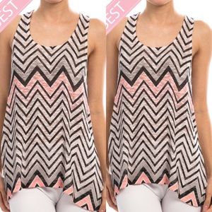 🆕💥Chevron Tunic Top