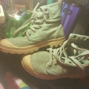 High Top Palladium Boots