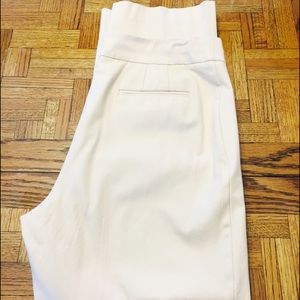 Chico's cream colored trousers