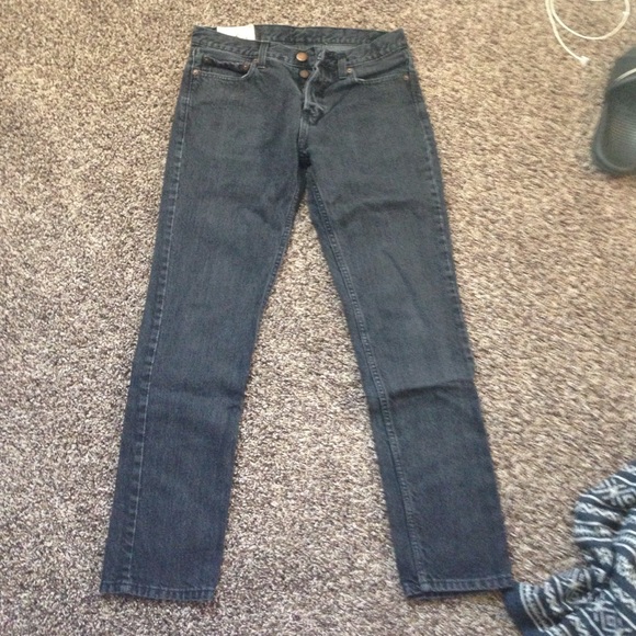 Hollister Gray Jeans size 30x30