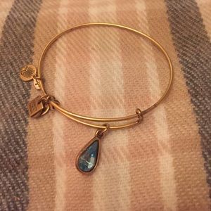 blue jewel alex and ani bracelet