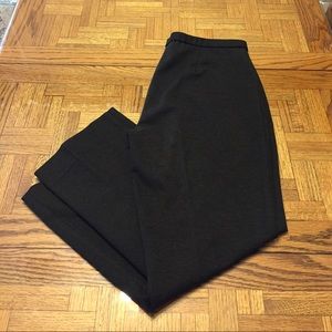 Chico's knit dark gray knit pants