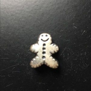 Chamilia gingerbread man charm