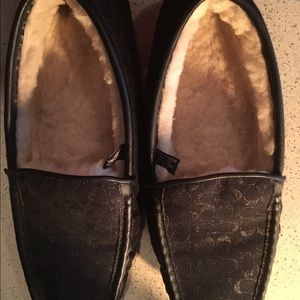 Coach slippers