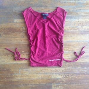 Sergio Valente Tie Up Top