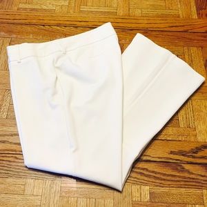 Chico's cream colored knit pants