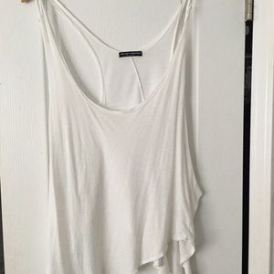 Brandy Melville Loose White Tank