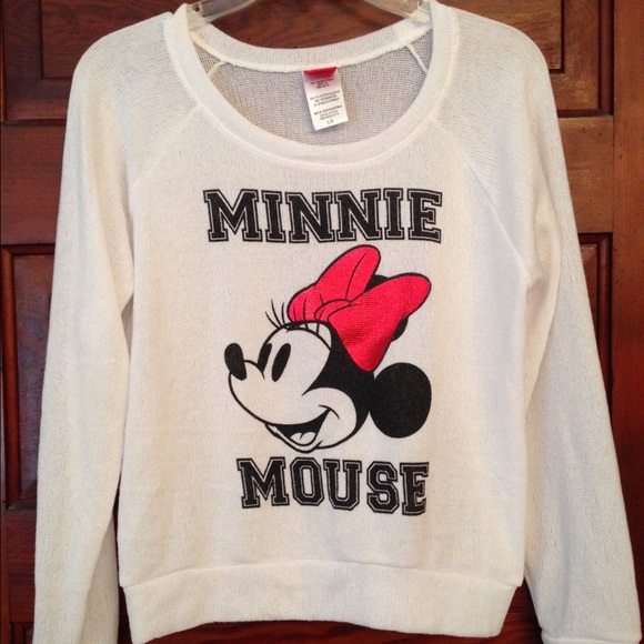 Disney lovers!  Sheer weight Minnie Mouse top!