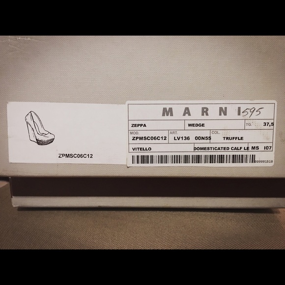 Marni SOLD OUT Platform Wedge - Picture 4 of 4