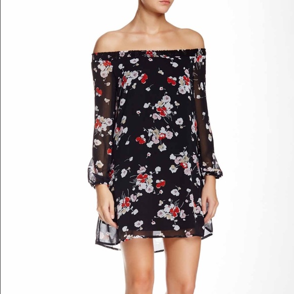 Off the shoulder dress