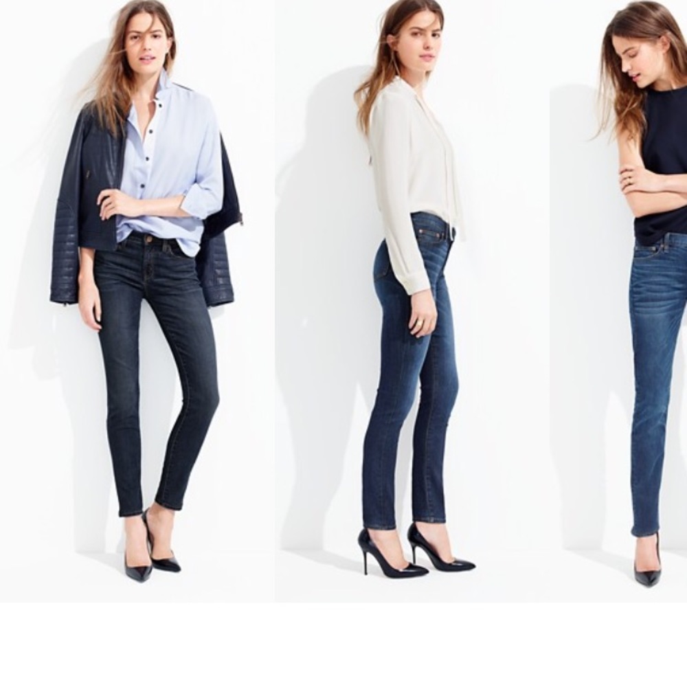 J. CREW matchstick denim - Picture 4 of 4