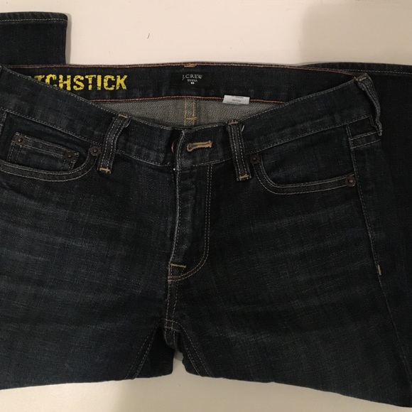 J. CREW matchstick denim - Picture 3 of 4