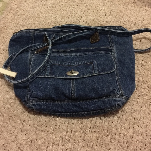 Blue jean bag