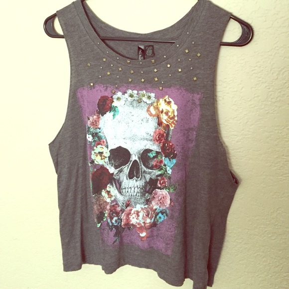 Skull cut off tank