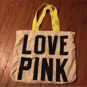 LOVE PINK TOTE