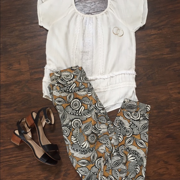 *Loft* patterned pants