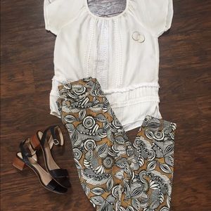 *Loft* patterned pants