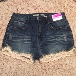 High Waisted Jean Shorts size 7