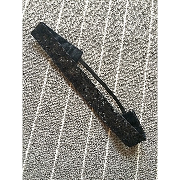 Banded2gether Black Sparkle Elastic Headband