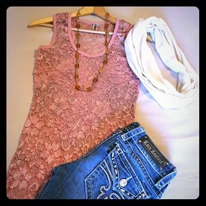 Gorgeous Lace BKE Tank