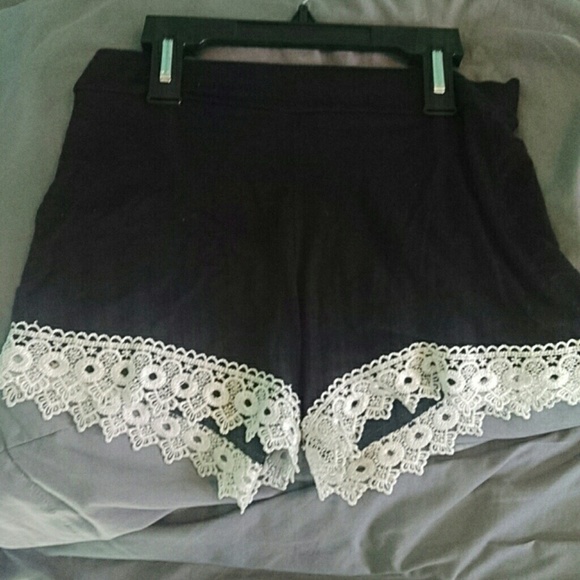 Soft black shorts
