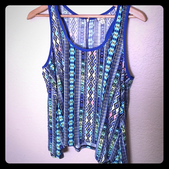 Bright tribal tank
