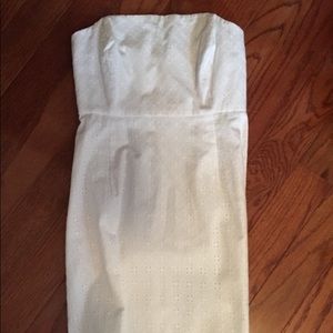 Strapless vineyard vines dress
