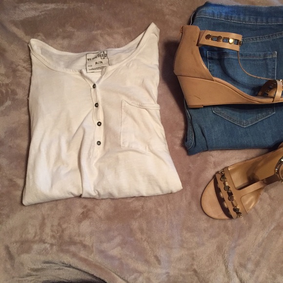 Free People Tops - SOLD Free People Frontier Henley