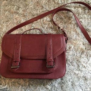 Maroon Forever 21 Cross-body