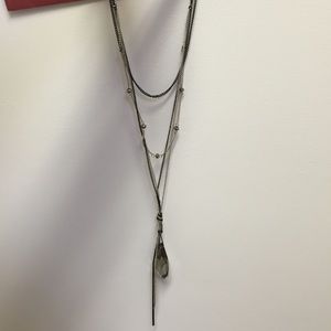 Layered express necklace