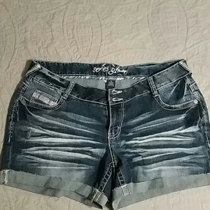 Jean shorts