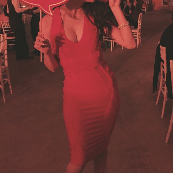 Red house of CB bandage dress