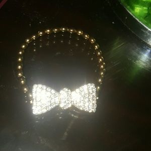 Studded Bow Bracelet