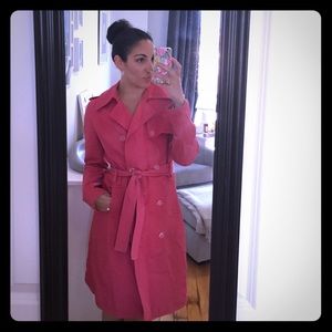 Express Pink Trenchcoat