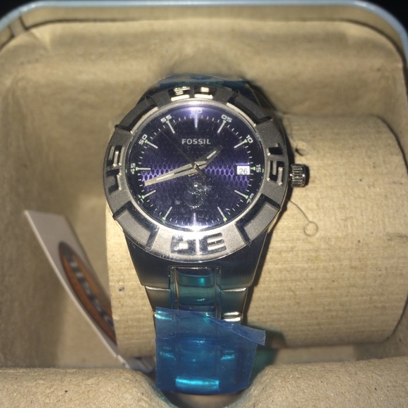 Authentic Fossil Women's silver watch