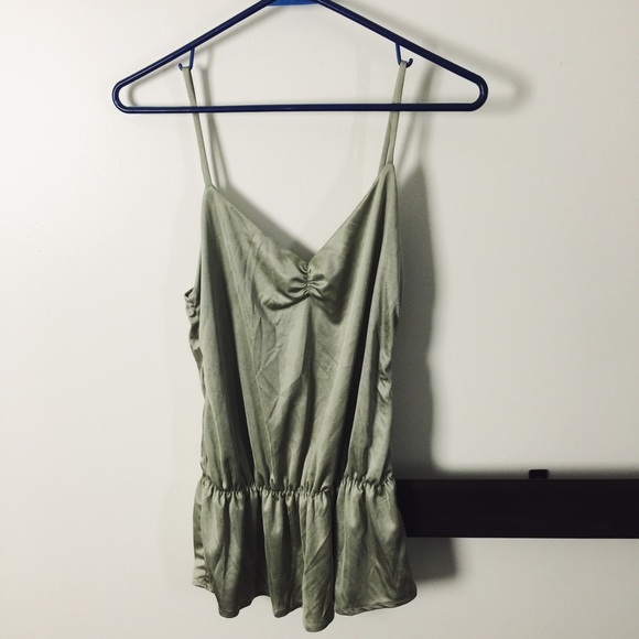 Urban Outfitters Silver Top - S