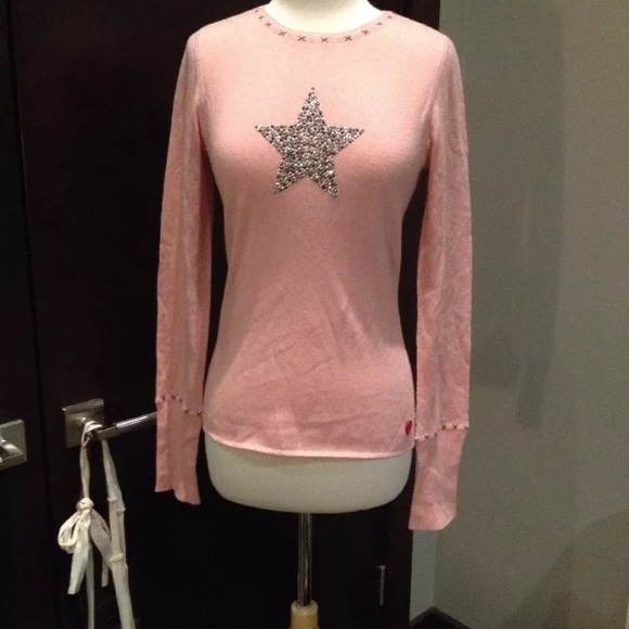 Twisted Heart 50\50 cashmere & silk sweater