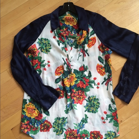 Equipment Shirt Floral
