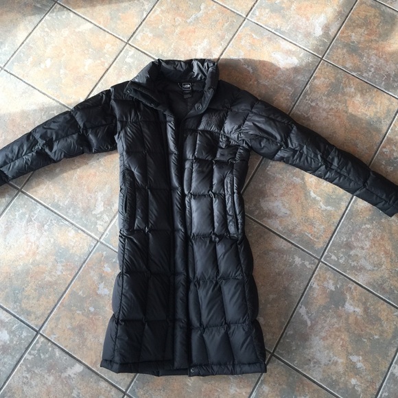 North face winter down coat