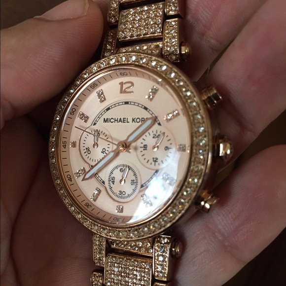 MIchael Kors Chronograph women's Parker watch.