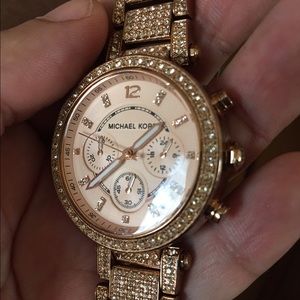 MIchael Kors Chronograph women's Parker watch.