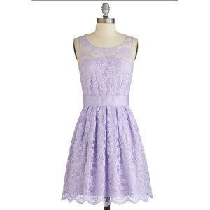 ModCloth Lace Lilac Dress