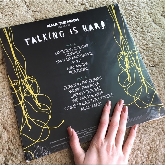 SOLD✨ Walk the Moon, Talking is Hard - Vinyl - Picture 2 of 3