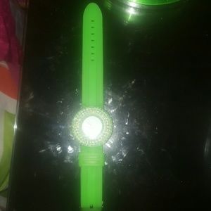 Neon Green Glow-in-the-Dark Watch