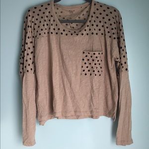 Madewell long sleeve top